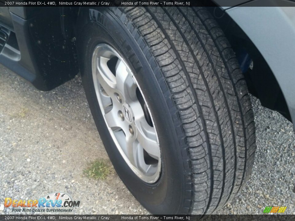 2007 Honda Pilot EX-L 4WD Nimbus Gray Metallic / Gray Photo #22