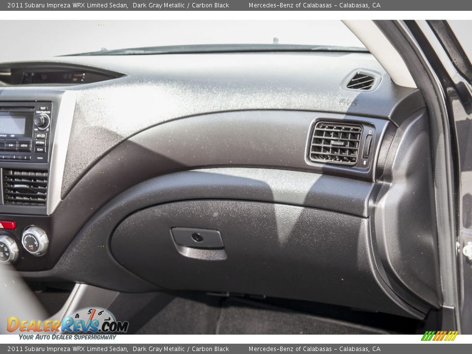 2011 Subaru Impreza WRX Limited Sedan Dark Gray Metallic / Carbon Black Photo #21
