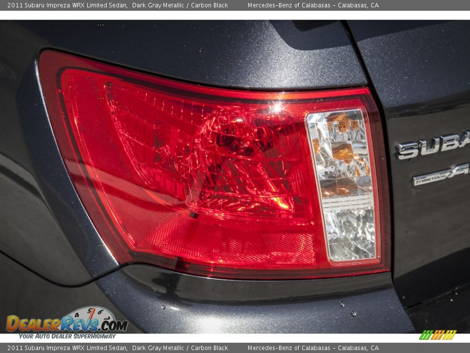 2011 Subaru Impreza WRX Limited Sedan Dark Gray Metallic / Carbon Black Photo #27
