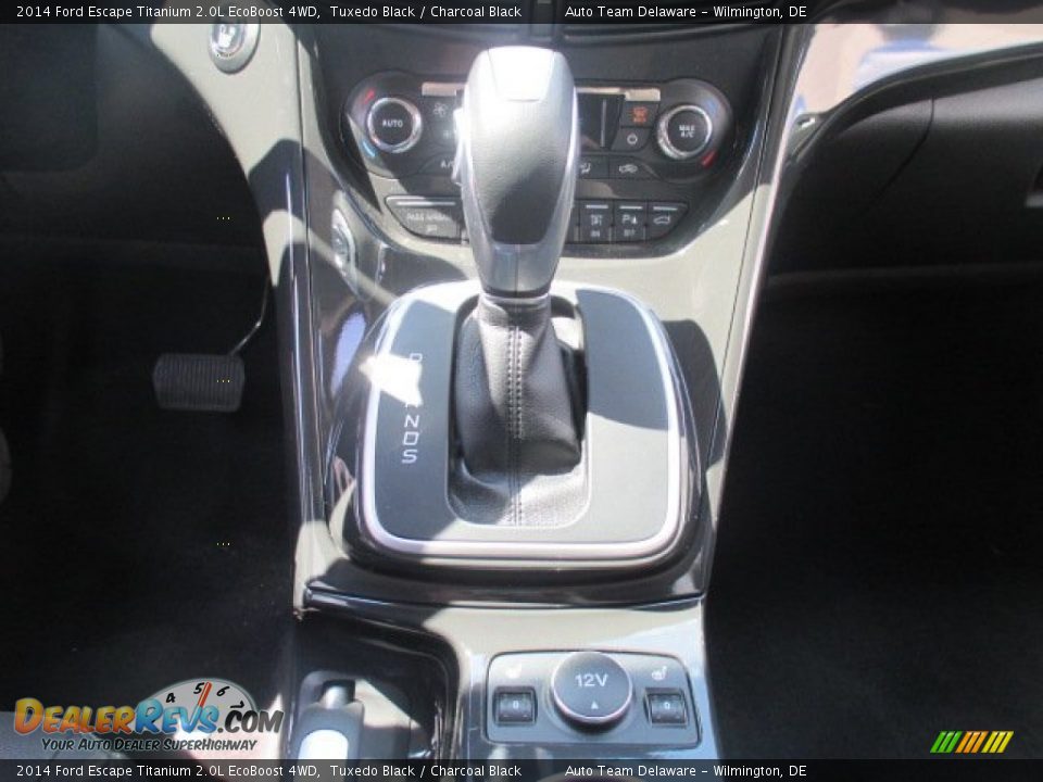 2014 Ford Escape Titanium 2.0L EcoBoost 4WD Tuxedo Black / Charcoal Black Photo #29