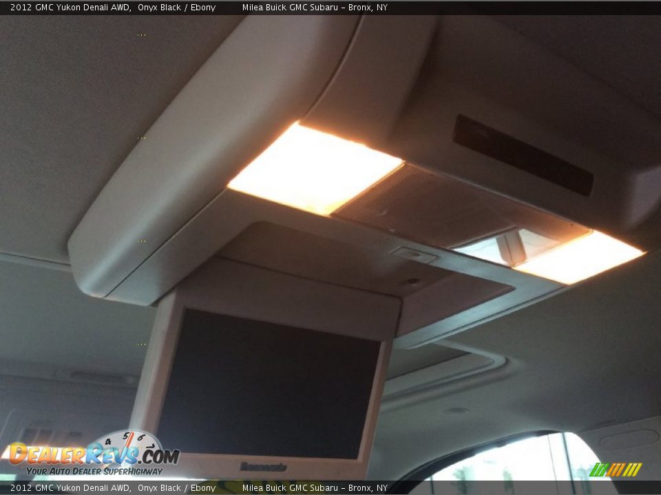 2012 GMC Yukon Denali AWD Onyx Black / Ebony Photo #8