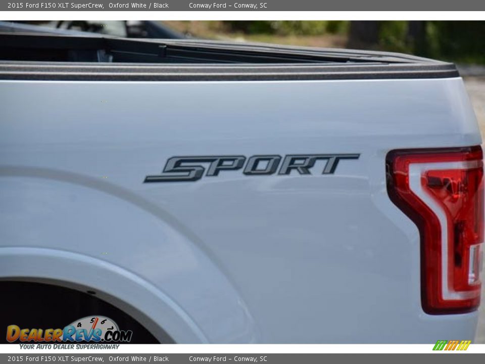 2015 Ford F150 XLT SuperCrew Oxford White / Black Photo #10