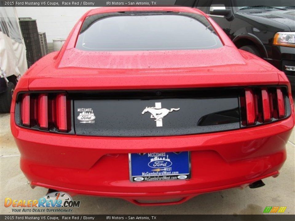 2015 Ford Mustang V6 Coupe Race Red / Ebony Photo #7