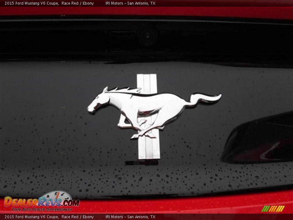 2015 Ford Mustang V6 Coupe Race Red / Ebony Photo #8