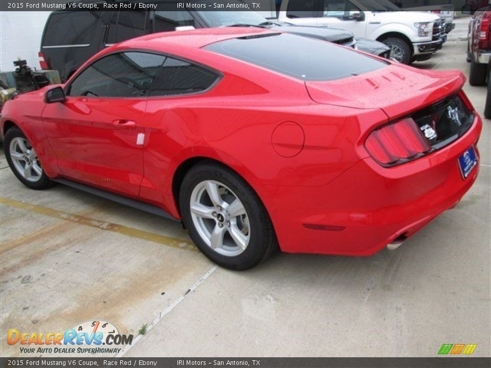 2015 Ford Mustang V6 Coupe Race Red / Ebony Photo #9