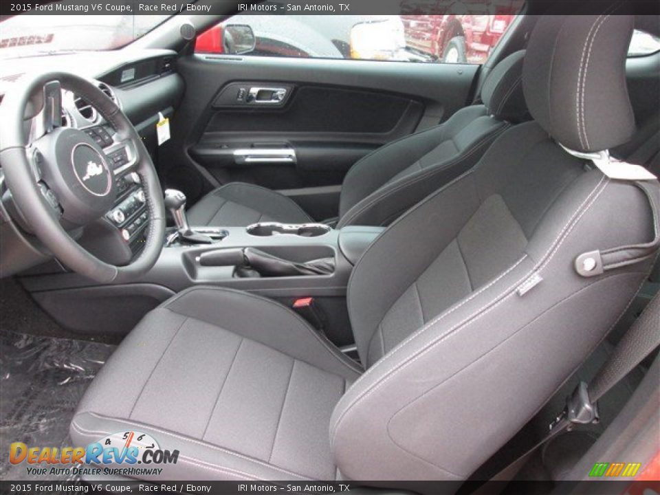 2015 Ford Mustang V6 Coupe Race Red / Ebony Photo #12