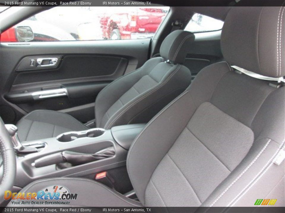 2015 Ford Mustang V6 Coupe Race Red / Ebony Photo #13