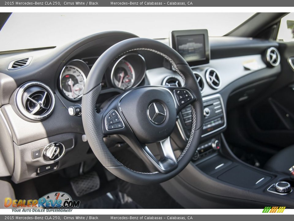 2015 Mercedes-Benz CLA 250 Cirrus White / Black Photo #5