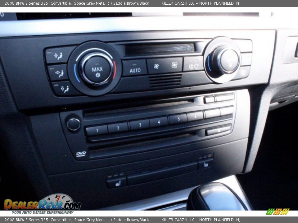 2008 BMW 3 Series 335i Convertible Space Grey Metallic / Saddle Brown/Black Photo #16