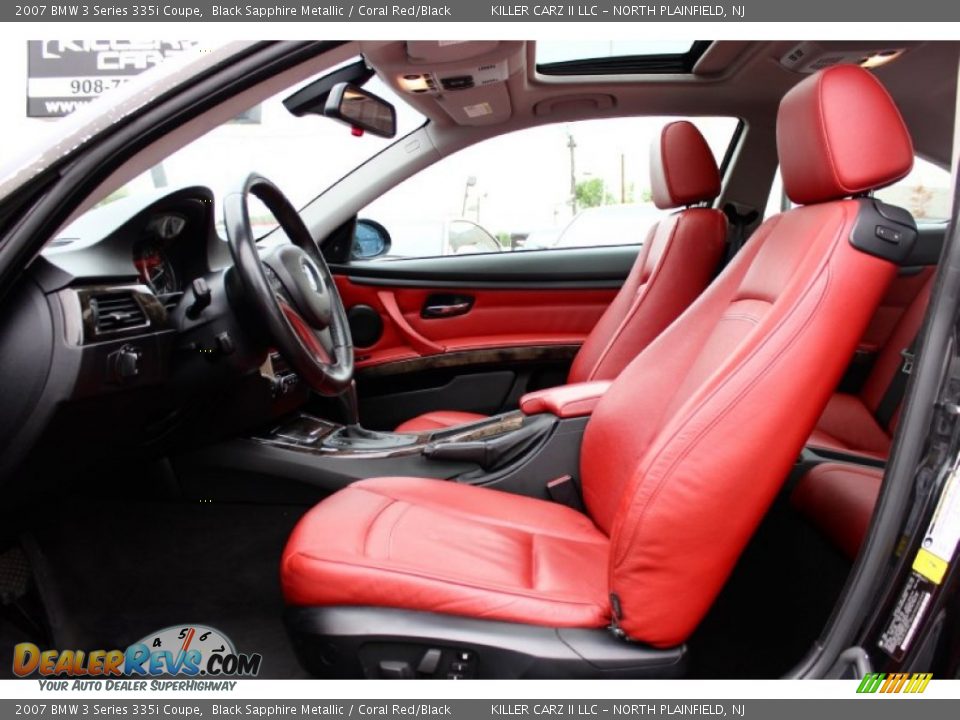 Front Seat of 2007 BMW 3 Series 335i Coupe Photo #14