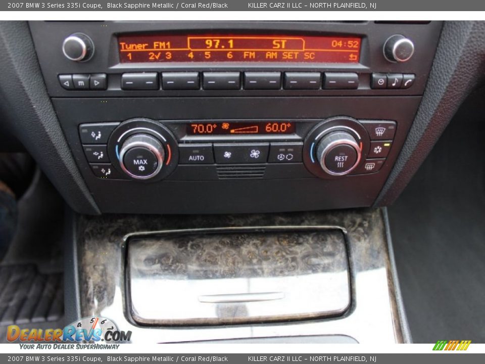Controls of 2007 BMW 3 Series 335i Coupe Photo #18
