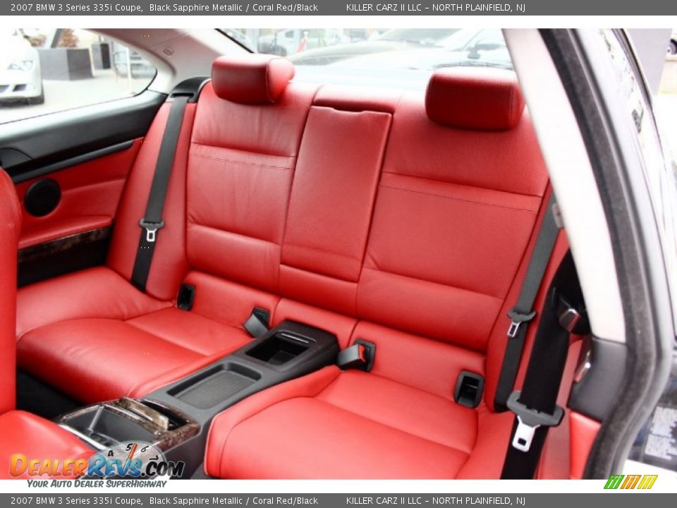 Rear Seat of 2007 BMW 3 Series 335i Coupe Photo #23