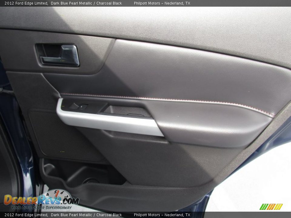 2012 Ford Edge Limited Dark Blue Pearl Metallic / Charcoal Black Photo #26