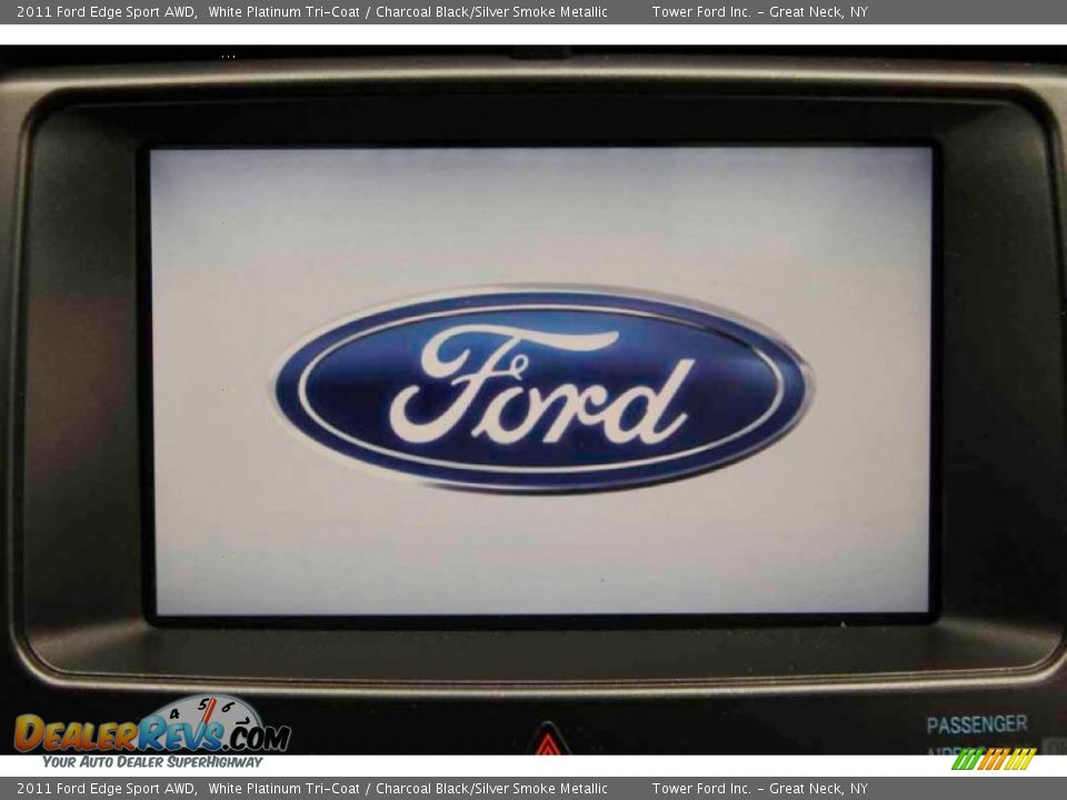 2011 Ford Edge Sport AWD White Platinum Tri-Coat / Charcoal Black/Silver Smoke Metallic Photo #20