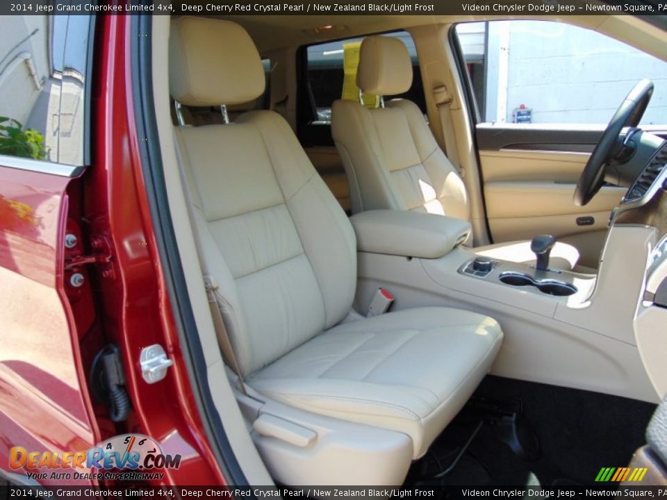 2014 Jeep Grand Cherokee Limited 4x4 Deep Cherry Red Crystal Pearl / New Zealand Black/Light Frost Photo #20