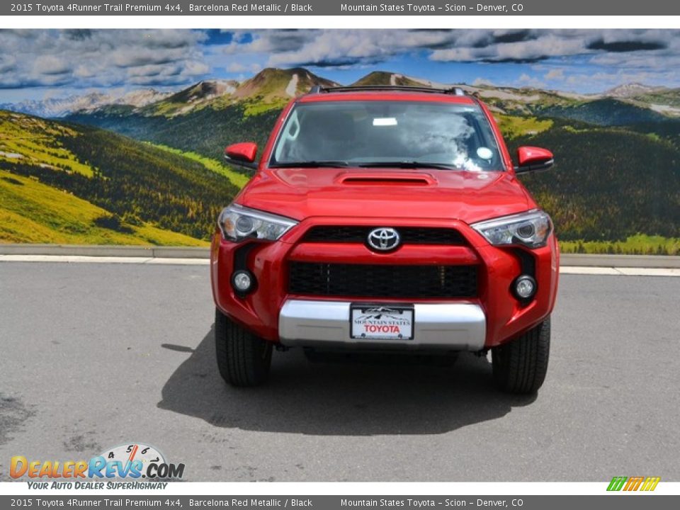 2015 Toyota 4Runner Trail Premium 4x4 Barcelona Red Metallic / Black Photo #2