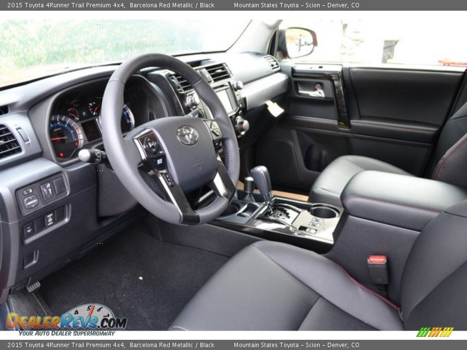 2015 Toyota 4Runner Trail Premium 4x4 Barcelona Red Metallic / Black Photo #5