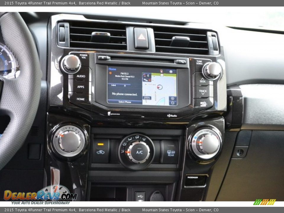 2015 Toyota 4Runner Trail Premium 4x4 Barcelona Red Metallic / Black Photo #6