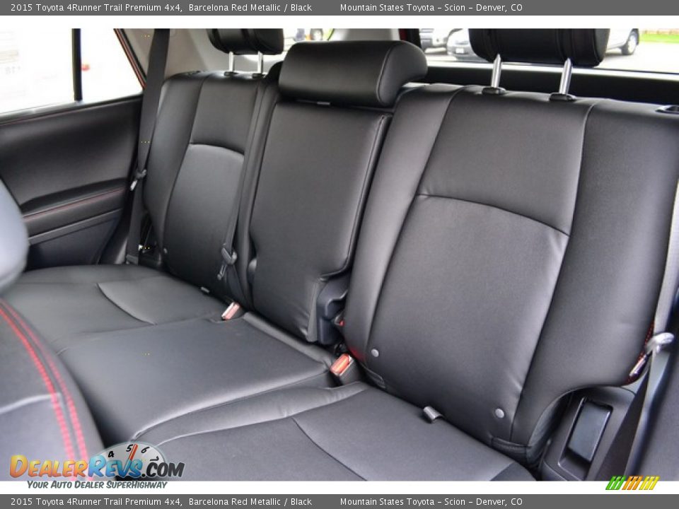 2015 Toyota 4Runner Trail Premium 4x4 Barcelona Red Metallic / Black Photo #7