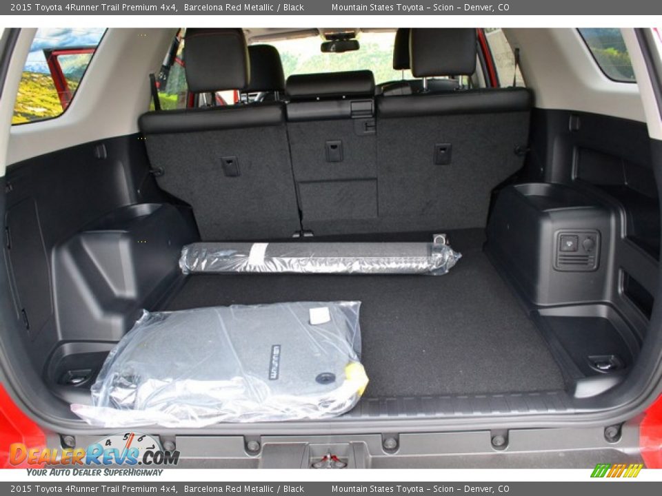 2015 Toyota 4Runner Trail Premium 4x4 Barcelona Red Metallic / Black Photo #8