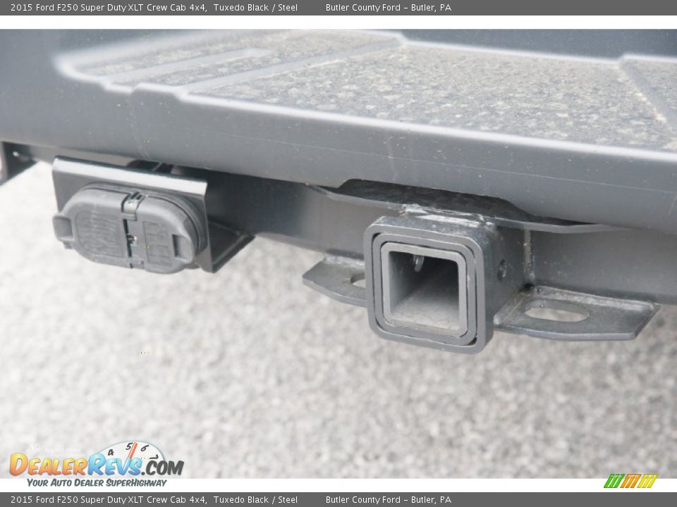 2015 Ford F250 Super Duty XLT Crew Cab 4x4 Tuxedo Black / Steel Photo #7
