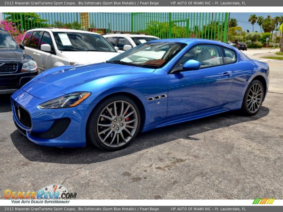 Blu Sofisticato (Sport Blue Metallic) 2013 Maserati GranTurismo Sport Coupe Photo #9