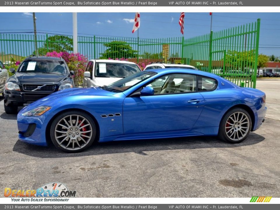 Blu Sofisticato (Sport Blue Metallic) 2013 Maserati GranTurismo Sport Coupe Photo #10