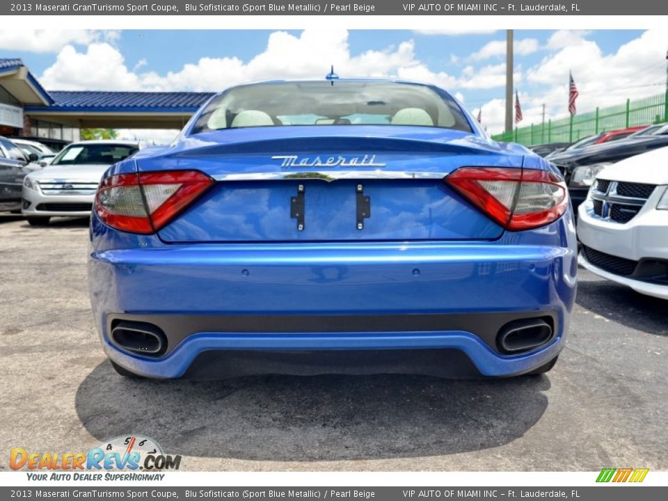 Blu Sofisticato (Sport Blue Metallic) 2013 Maserati GranTurismo Sport Coupe Photo #14