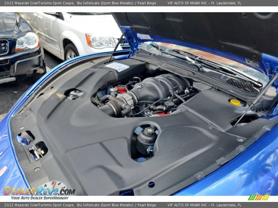 2013 Maserati GranTurismo Sport Coupe 4.7 Liter DOHC 32-Valve VVT V8 Engine Photo #26