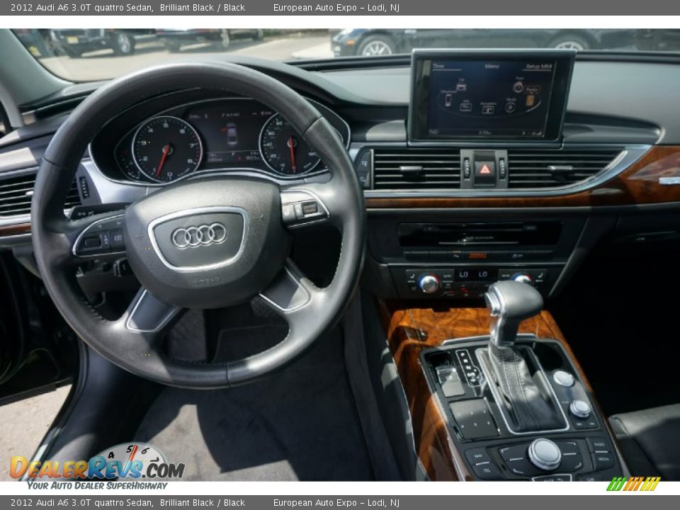 2012 Audi A6 3.0T quattro Sedan Brilliant Black / Black Photo #27