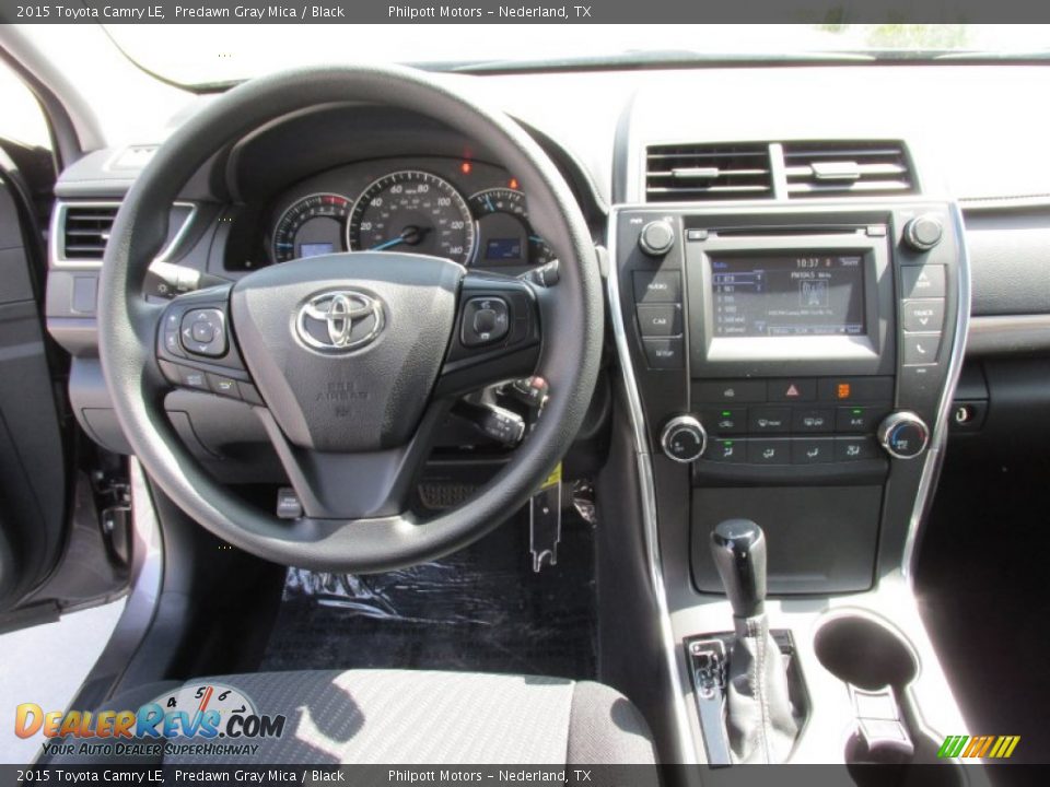 2015 Toyota Camry LE Predawn Gray Mica / Black Photo #23