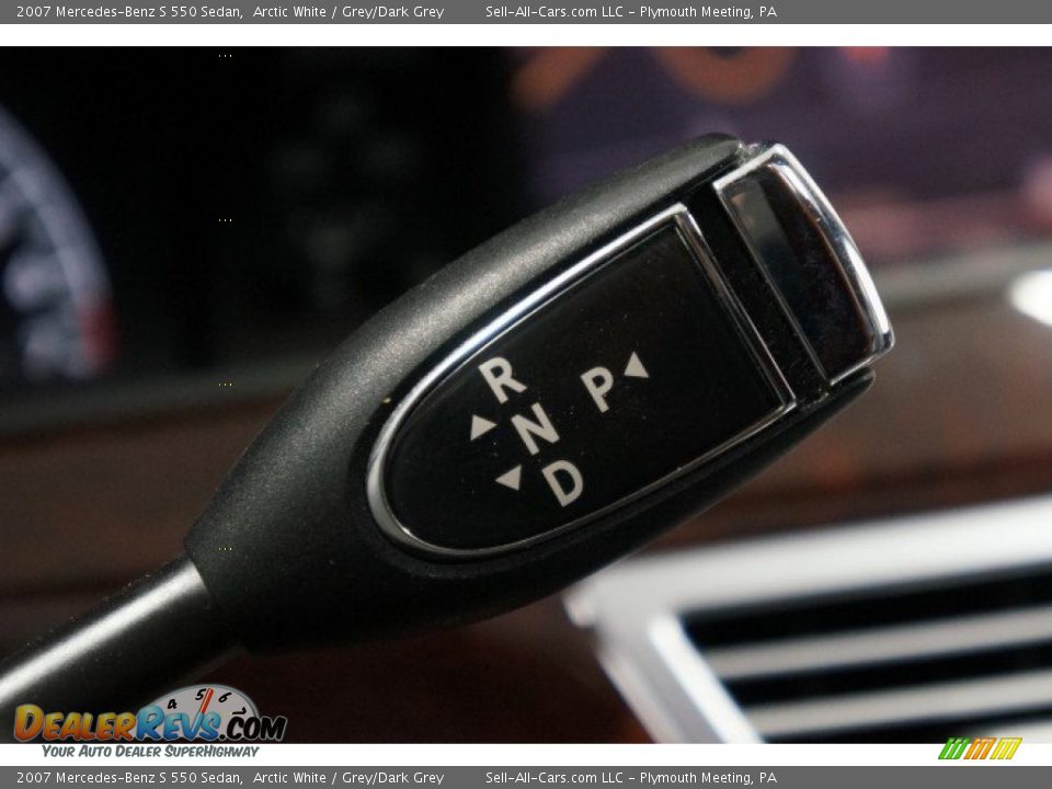 2007 Mercedes-Benz S 550 Sedan Arctic White / Grey/Dark Grey Photo #29