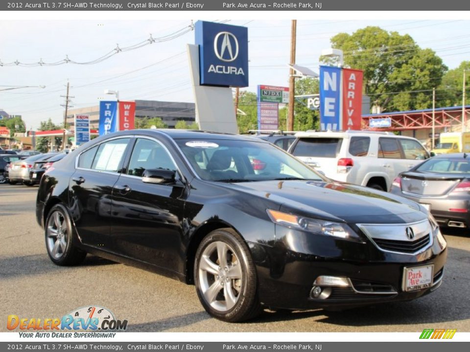 2012 Acura TL 3.7 SH-AWD Technology Crystal Black Pearl / Ebony Photo #1