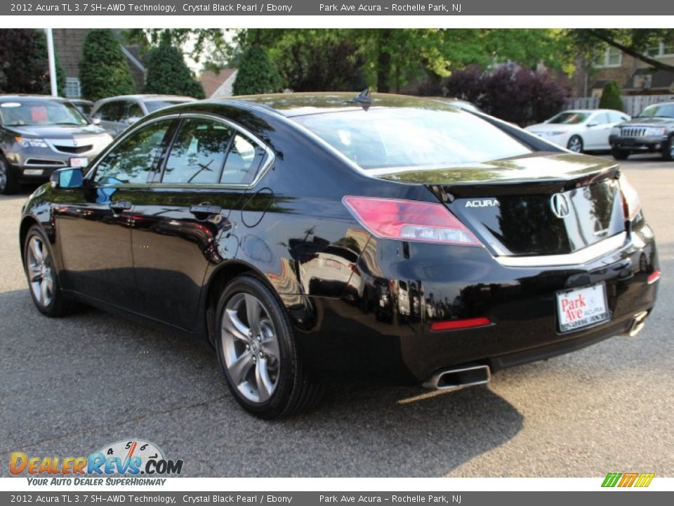 2012 Acura TL 3.7 SH-AWD Technology Crystal Black Pearl / Ebony Photo #5