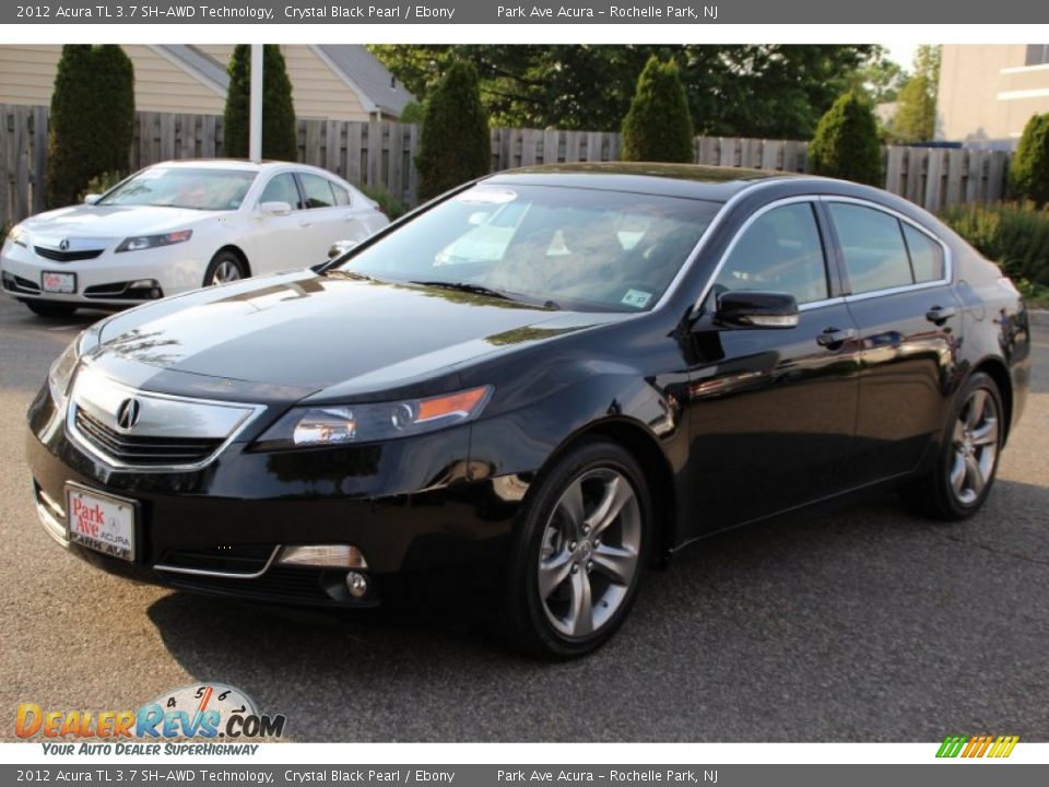 2012 Acura TL 3.7 SH-AWD Technology Crystal Black Pearl / Ebony Photo #7