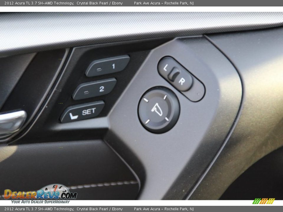 2012 Acura TL 3.7 SH-AWD Technology Crystal Black Pearl / Ebony Photo #10