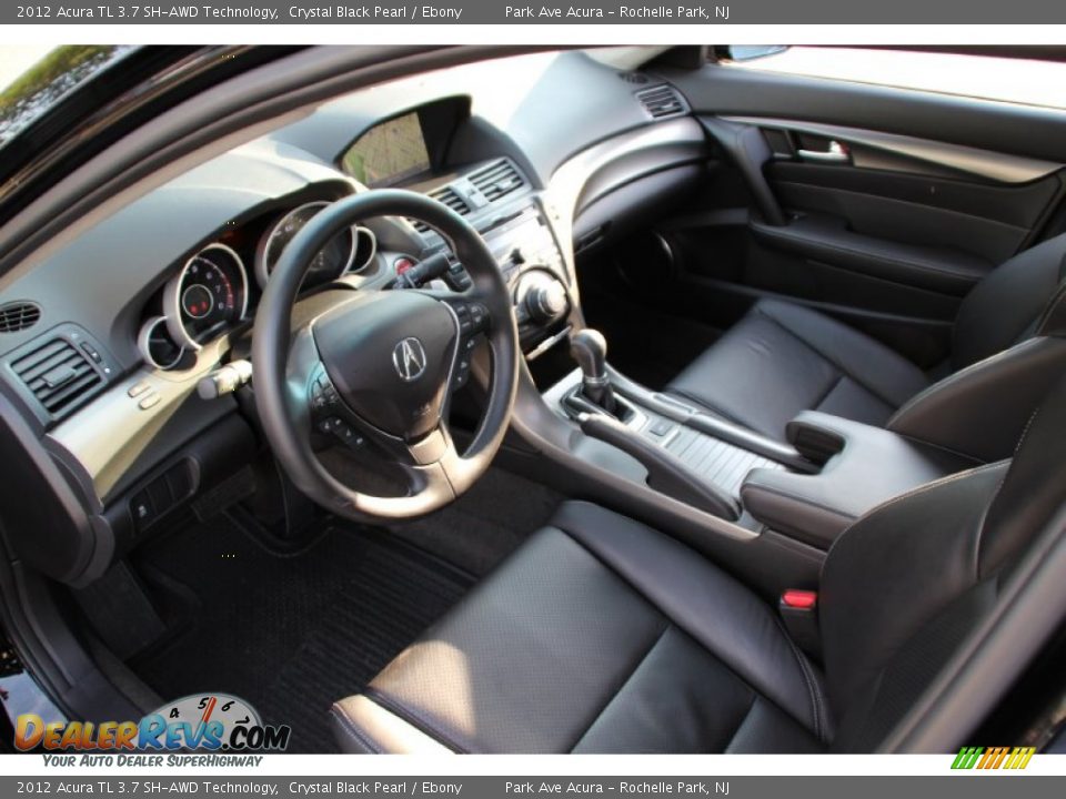 2012 Acura TL 3.7 SH-AWD Technology Crystal Black Pearl / Ebony Photo #11