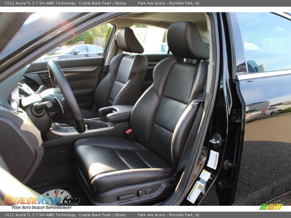 2012 Acura TL 3.7 SH-AWD Technology Crystal Black Pearl / Ebony Photo #13