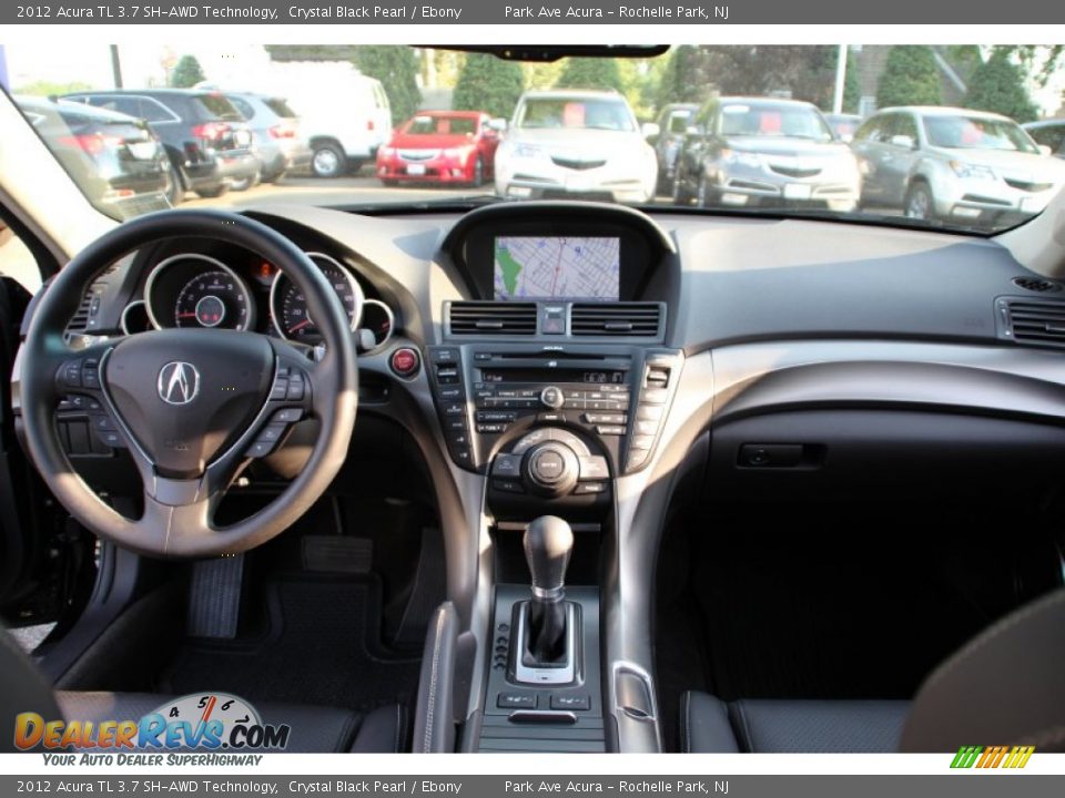 2012 Acura TL 3.7 SH-AWD Technology Crystal Black Pearl / Ebony Photo #15