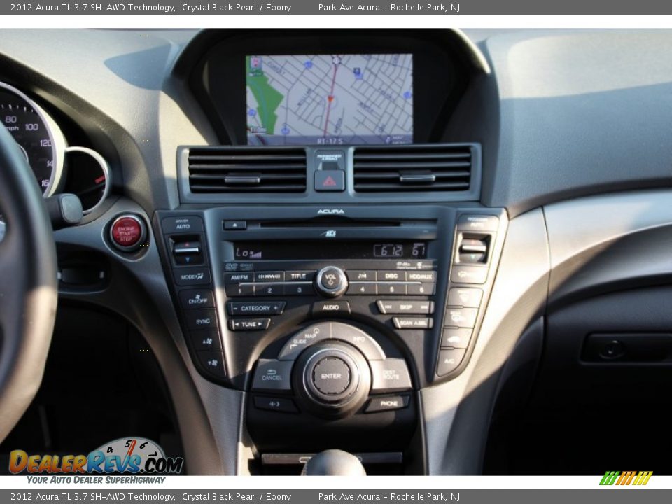 2012 Acura TL 3.7 SH-AWD Technology Crystal Black Pearl / Ebony Photo #16