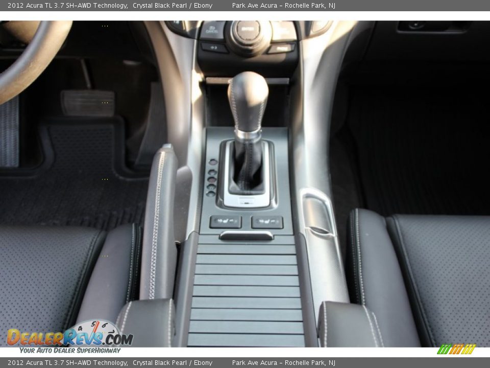 2012 Acura TL 3.7 SH-AWD Technology Crystal Black Pearl / Ebony Photo #17