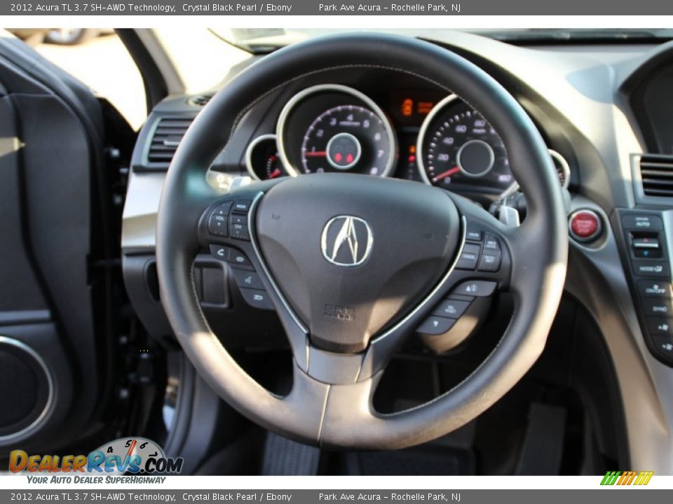 2012 Acura TL 3.7 SH-AWD Technology Crystal Black Pearl / Ebony Photo #18