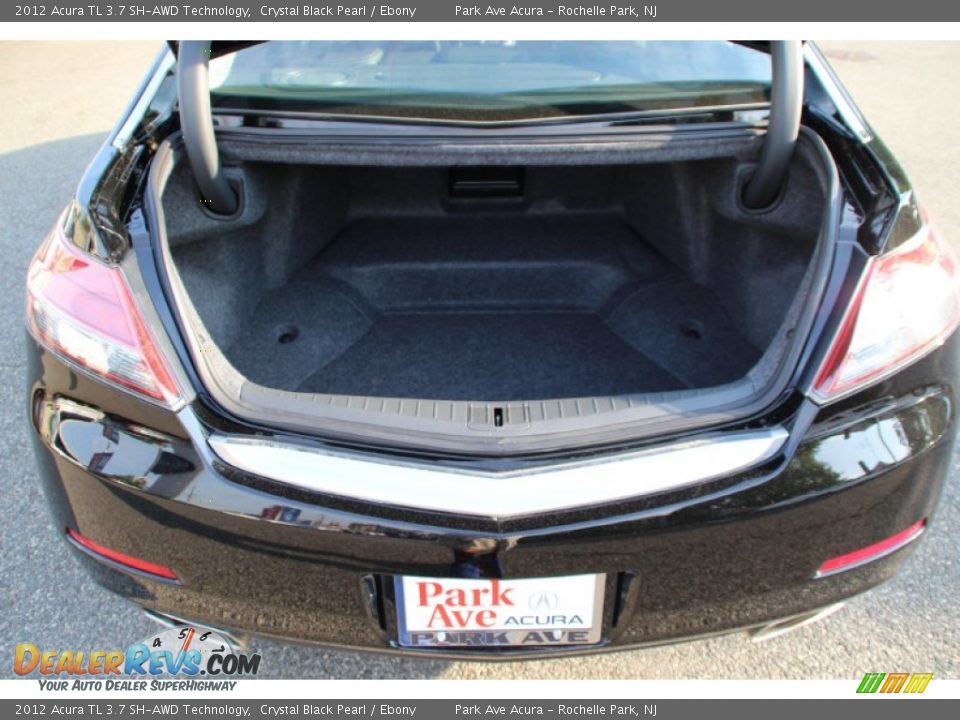 2012 Acura TL 3.7 SH-AWD Technology Crystal Black Pearl / Ebony Photo #22