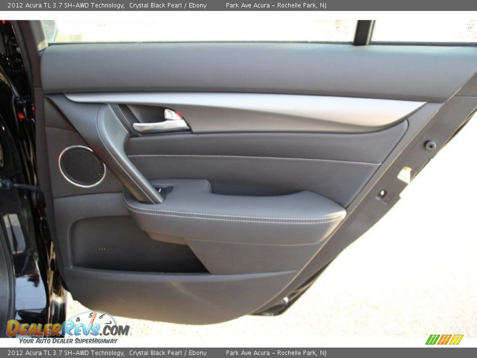 2012 Acura TL 3.7 SH-AWD Technology Crystal Black Pearl / Ebony Photo #24