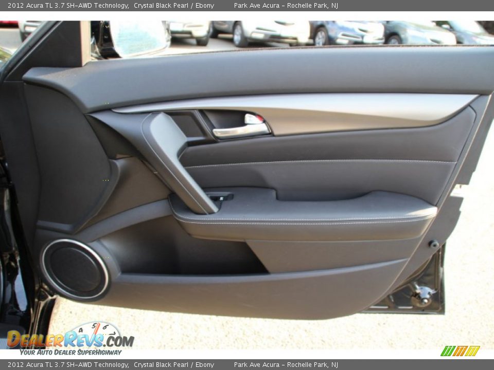 2012 Acura TL 3.7 SH-AWD Technology Crystal Black Pearl / Ebony Photo #26