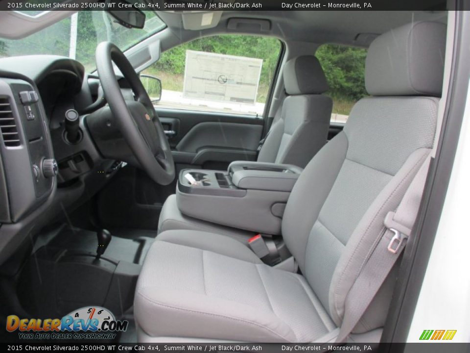 2015 Chevrolet Silverado 2500HD WT Crew Cab 4x4 Summit White / Jet Black/Dark Ash Photo #13