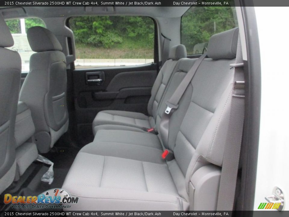 2015 Chevrolet Silverado 2500HD WT Crew Cab 4x4 Summit White / Jet Black/Dark Ash Photo #14