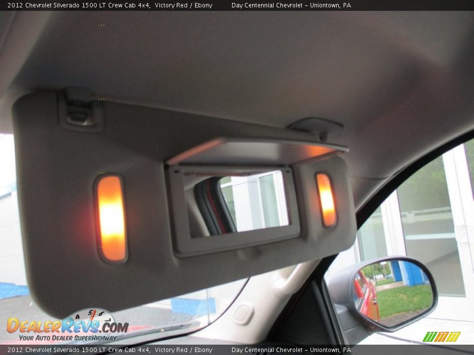 2012 Chevrolet Silverado 1500 LT Crew Cab 4x4 Victory Red / Ebony Photo #34