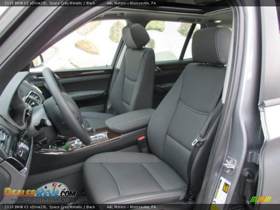 Front Seat of 2016 BMW X3 xDrive28i Photo #14