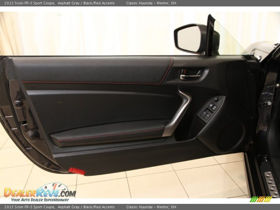 2013 Scion FR-S Sport Coupe Asphalt Gray / Black/Red Accents Photo #4